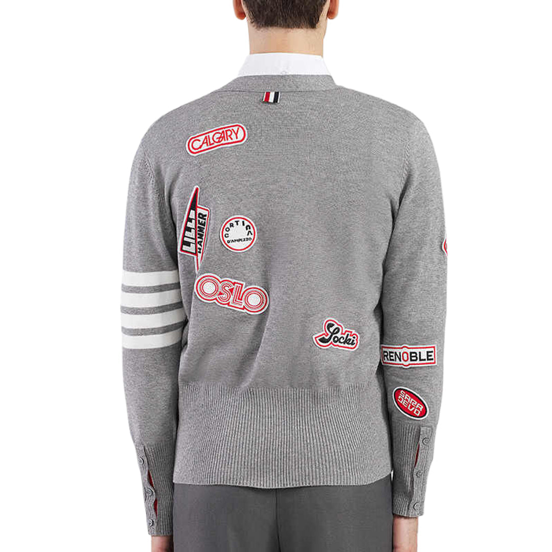 Men's Knitwear by Thom Browne, knitwear detail view