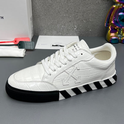 OFF-Whlte Arrow leather sneakers#36 4-Bar