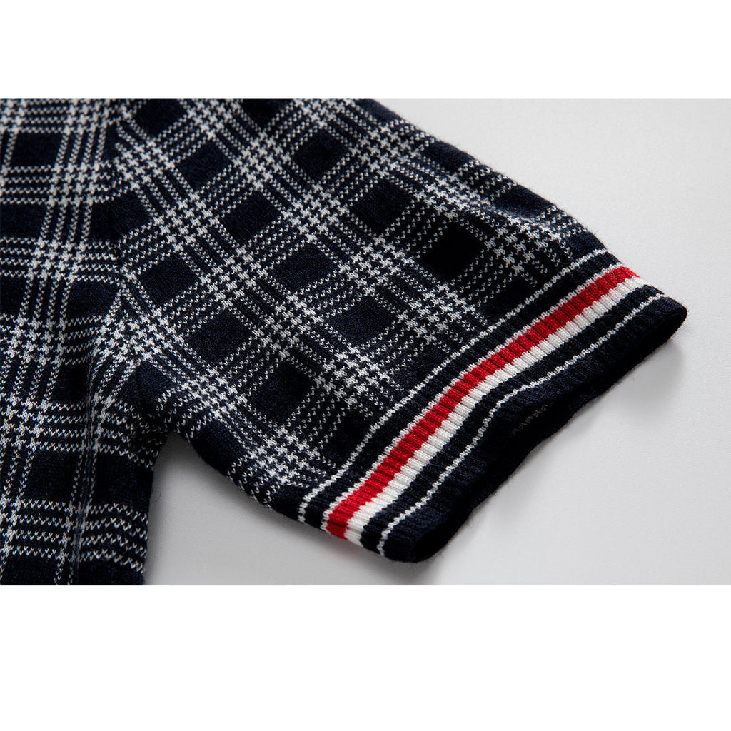 women Plaid T-shirt - Image 4
