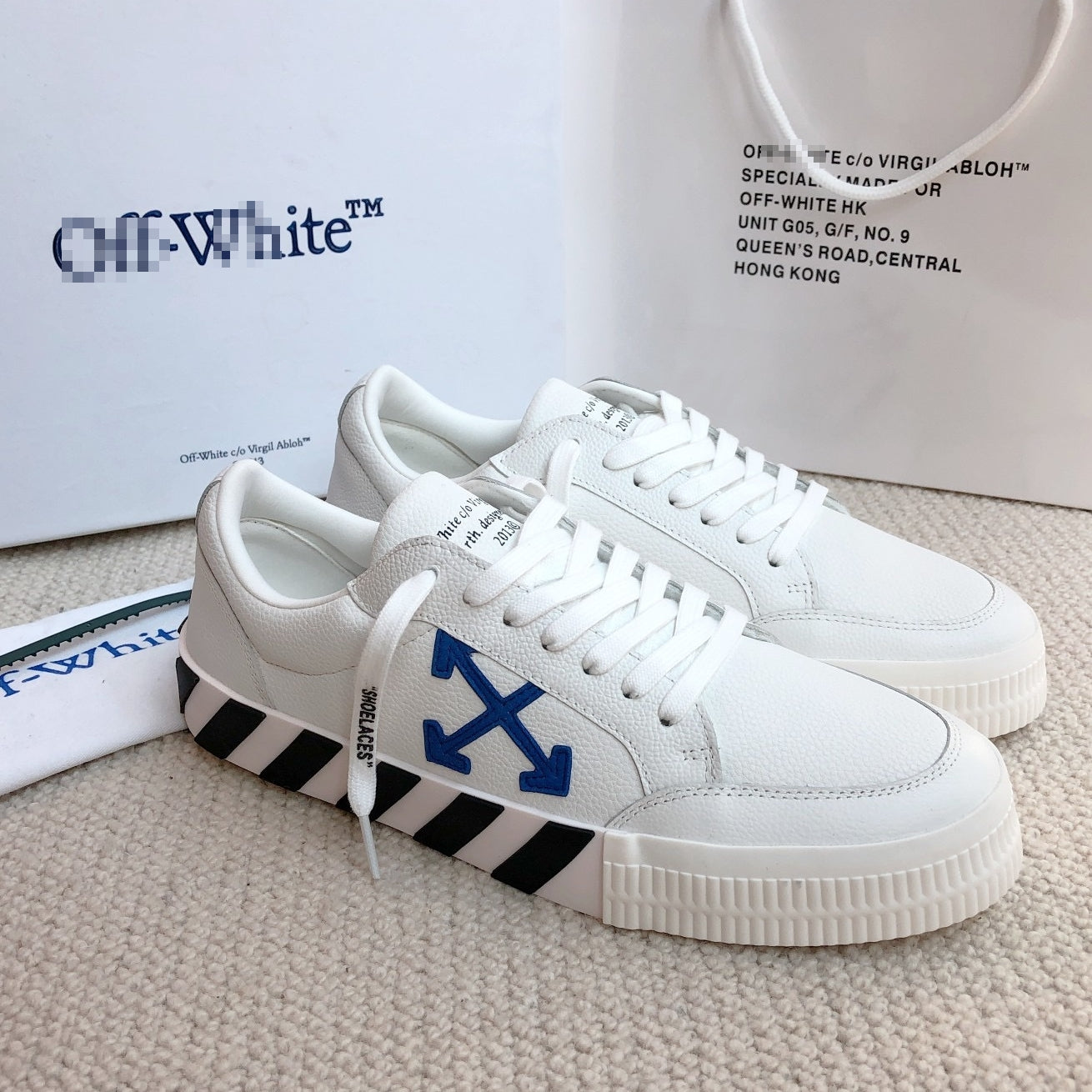 OFF-Whlte Arrow logo Sports shoes#8 4-Bar