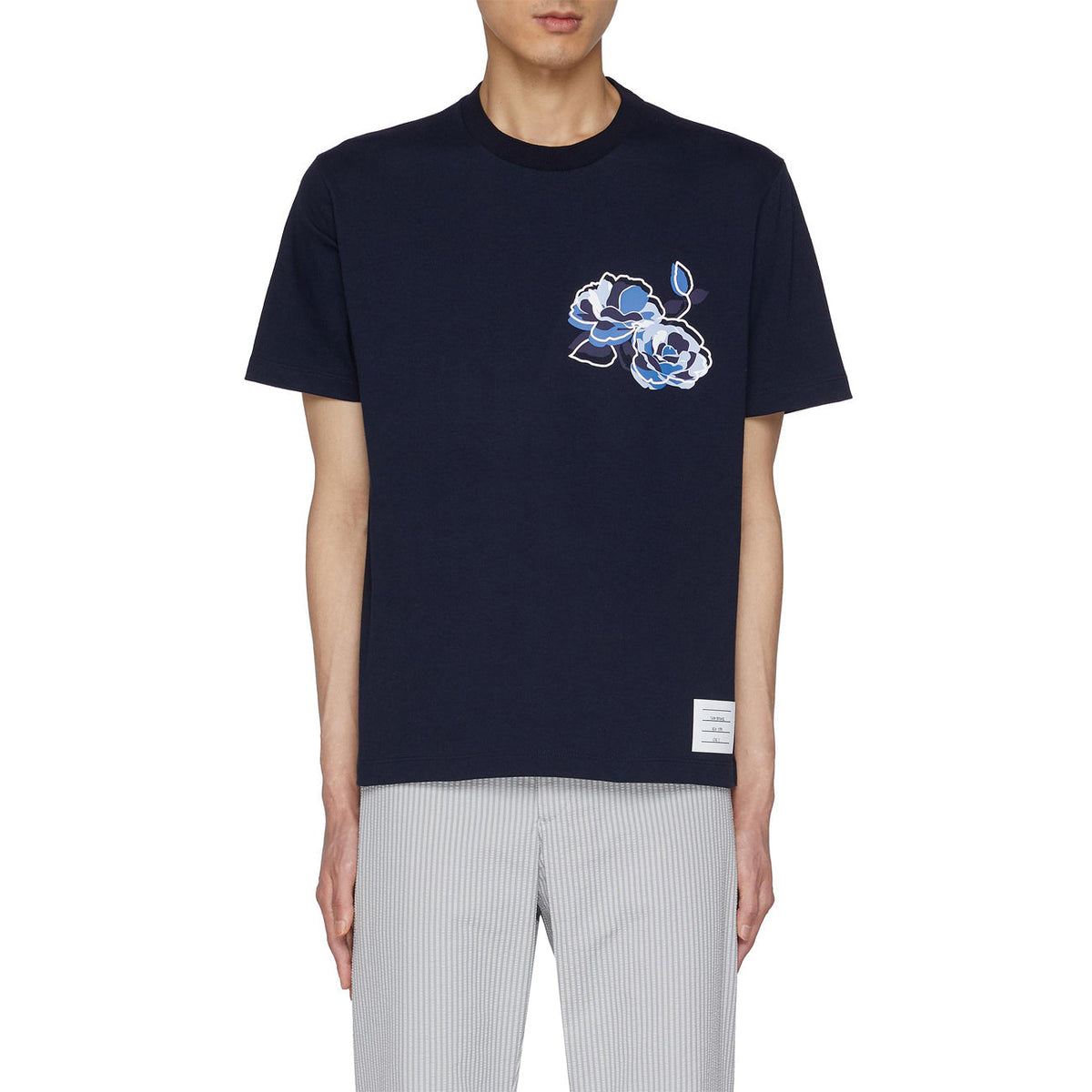 Men's T-shirts by Thom Browne, product detail view