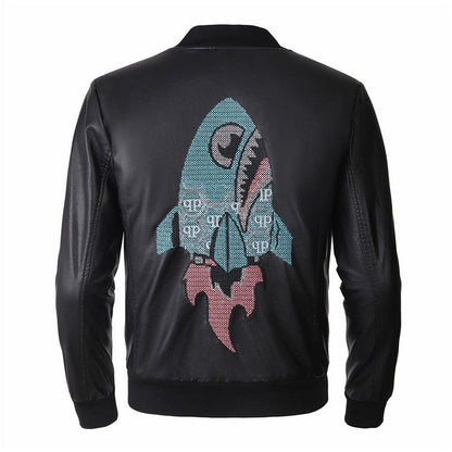 New-2025ss Man Cowhide Jacket SOLODSQ2