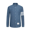 Oxford Shirt by Thom Browne, shirt detail view
