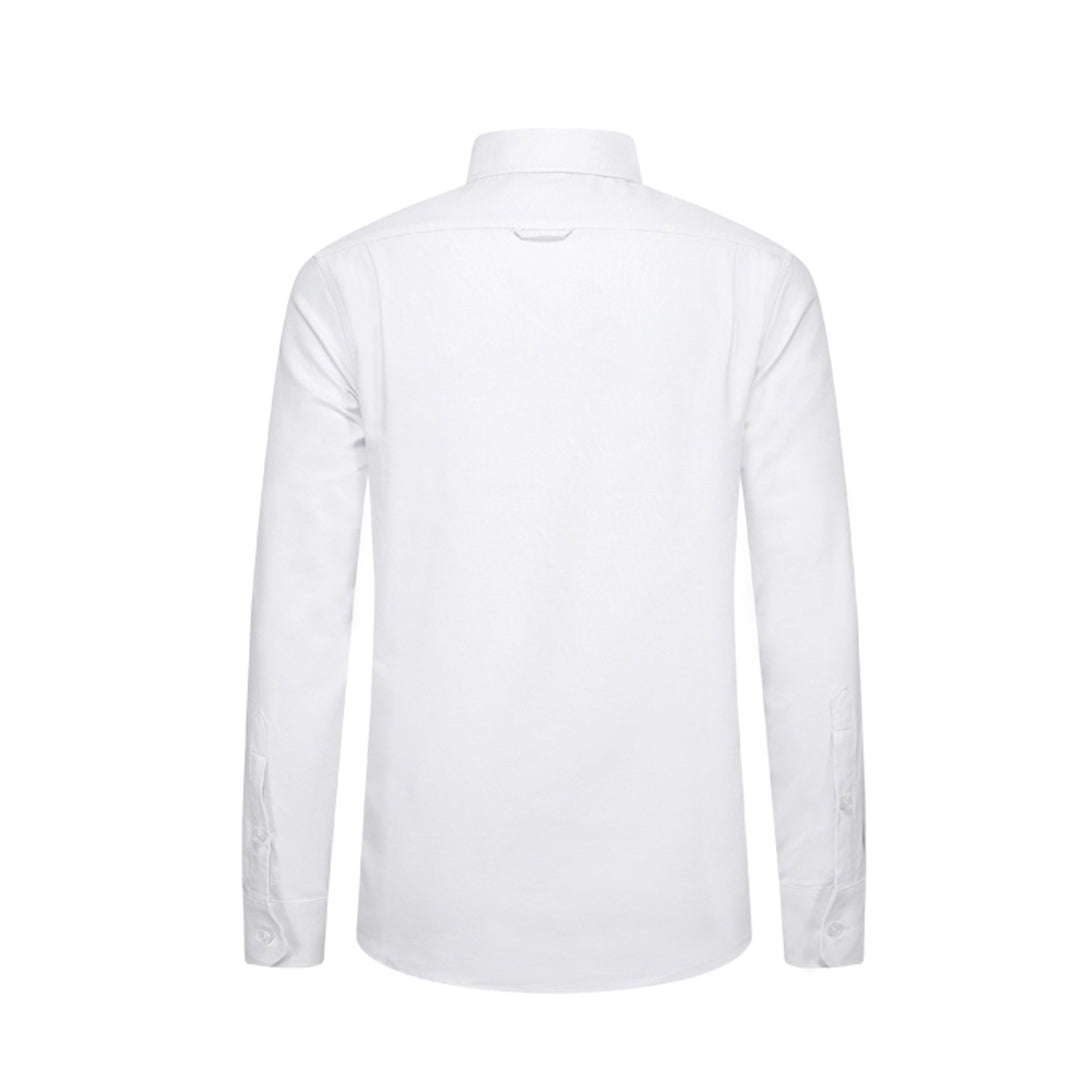 Casual Oxford shirt by Thom Browne, shirt detail view