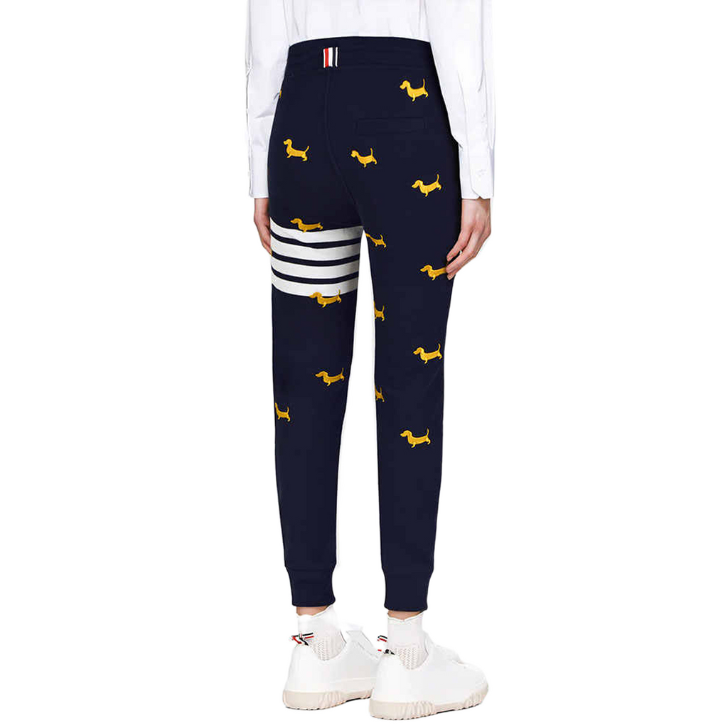Thom Browne Style Embroidered sweatpants - Image 3