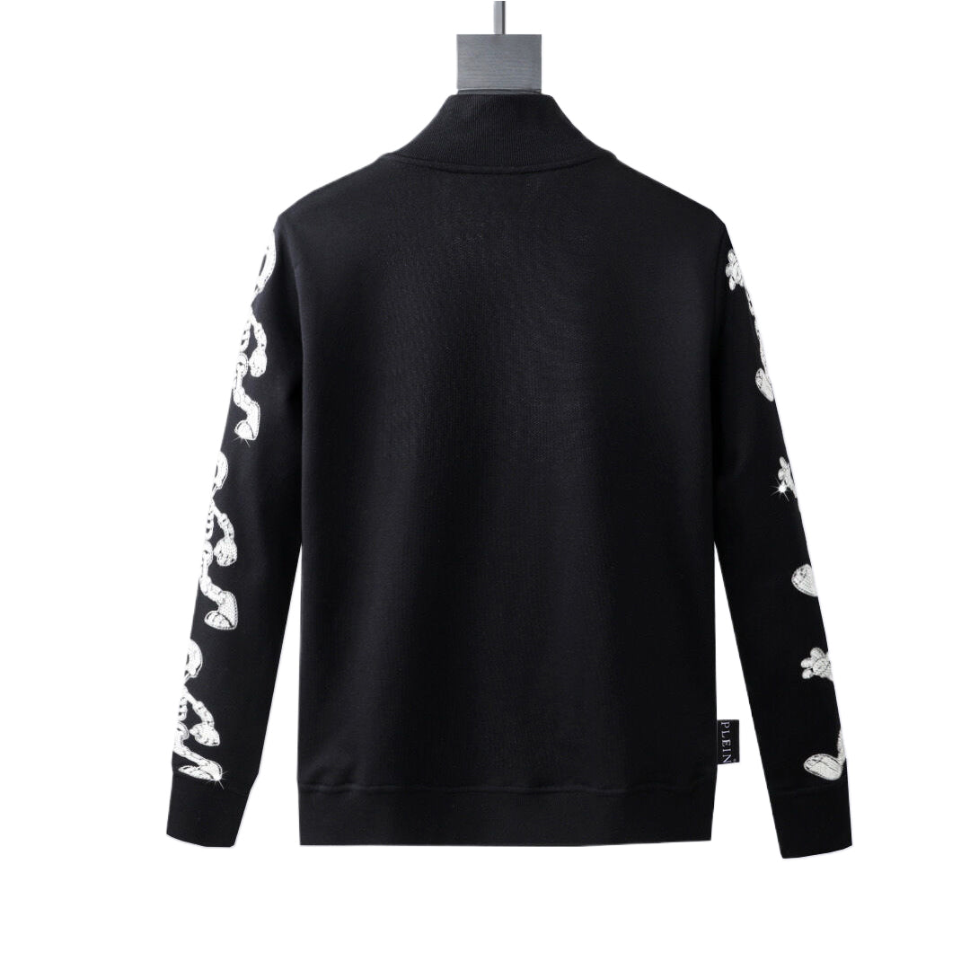 New-2025SS Sports Black Hoodie SOLODSQ2