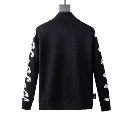 New-2025SS Sports Black Hoodie SOLODSQ2