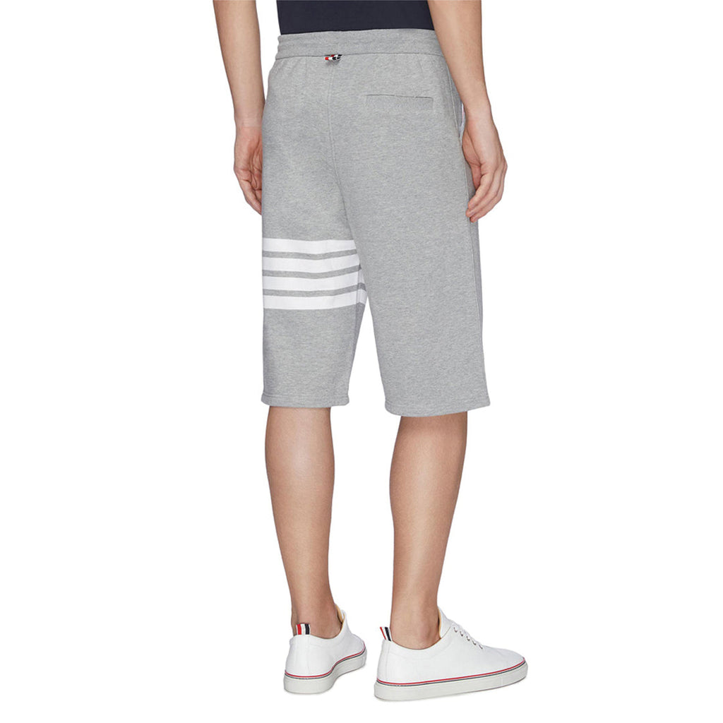 Thom Browne Style Unisex Casual Sweatpants with Signature Four-Bar Detail - Image 3