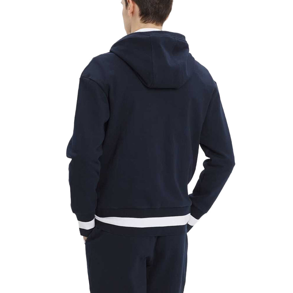 4 - Bar Athletic Hoodie - Premium Sports Zip - Up Sweatshirt by Thom Browne, garment detail view