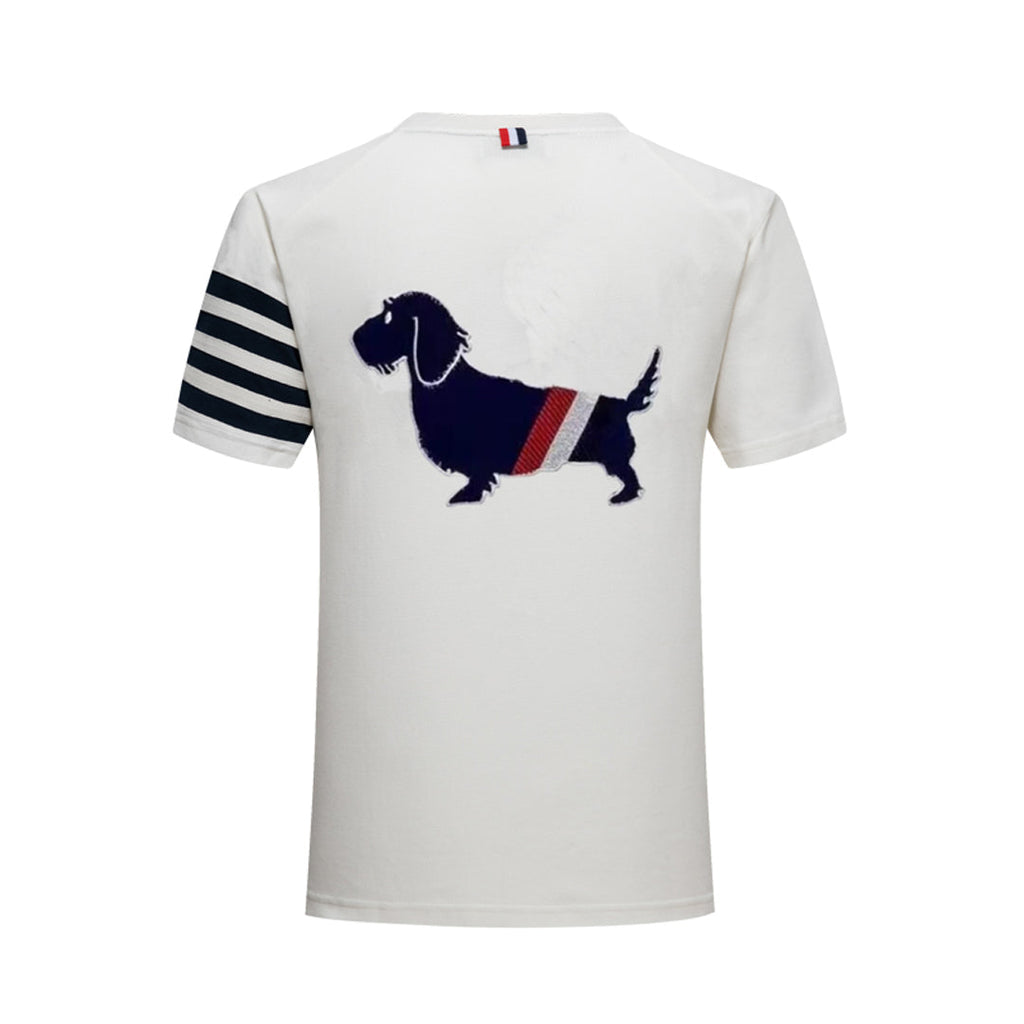 Puppy T-shirts by Thom Browne, product detail view