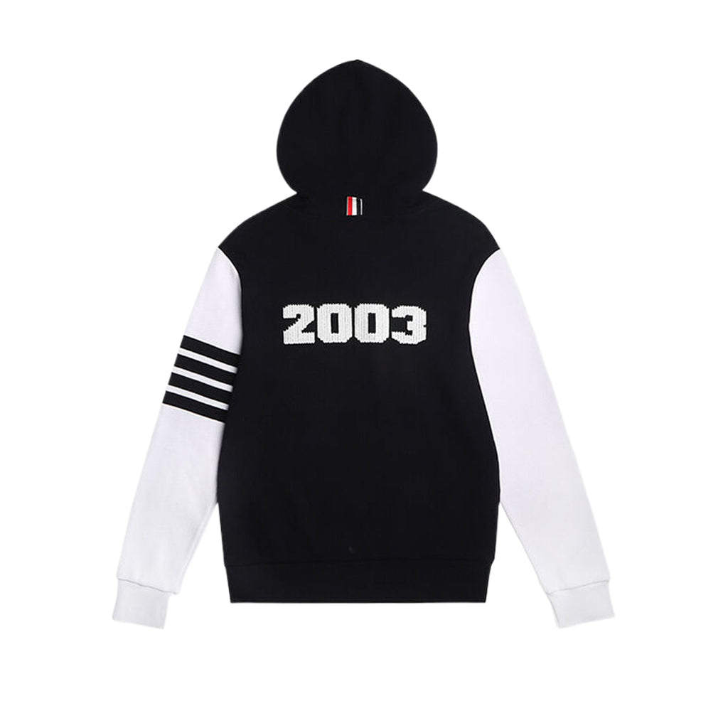 New Couples Hoodie by Thom Browne, garment detail view