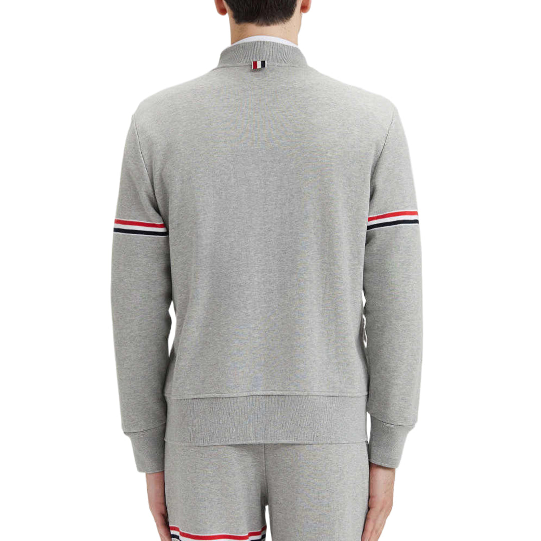 Men's Zipper Hoodie by Thom Browne, garment detail view