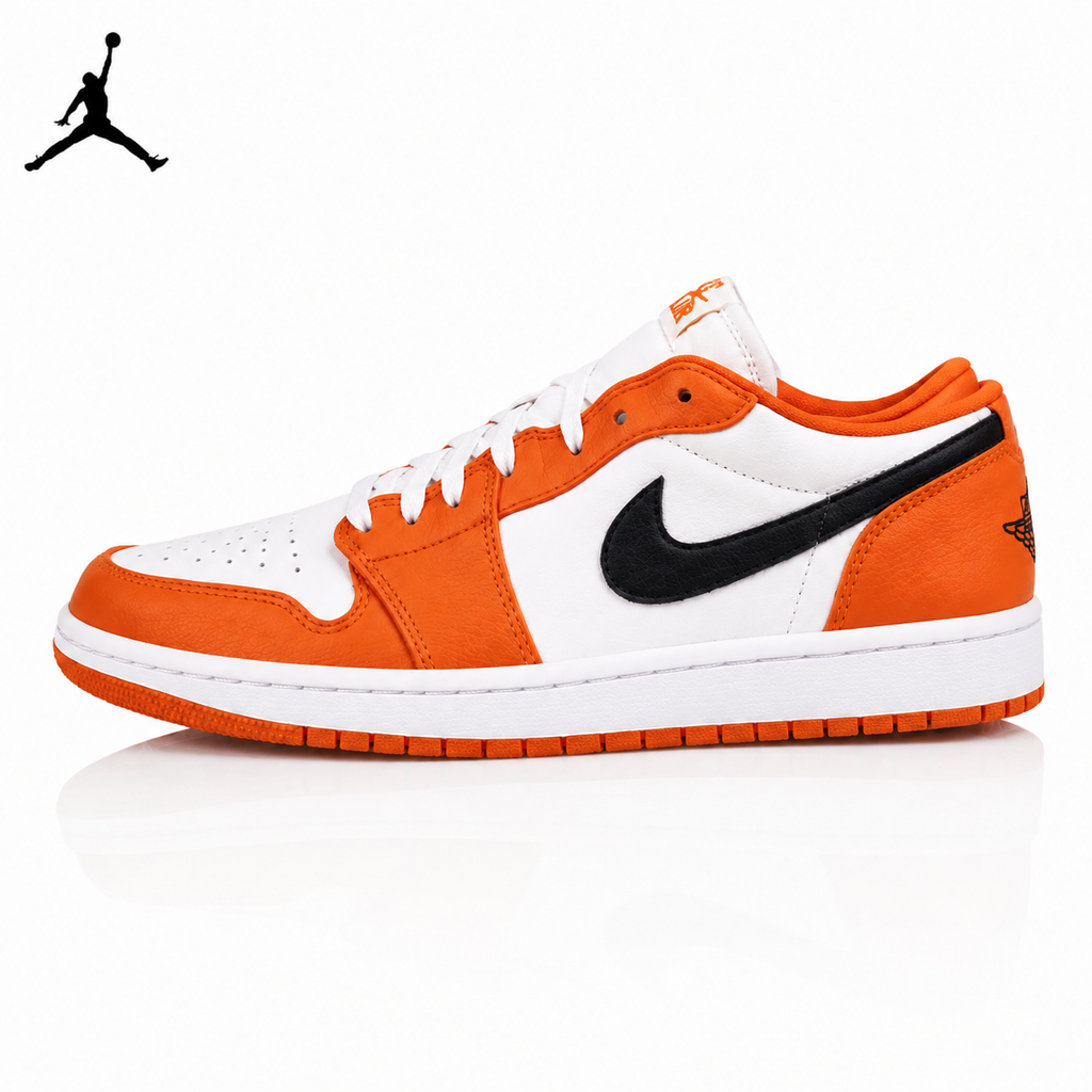 Air Jordan 1 Low Starfish White/Summit White Unisex Sneakers CZ0790-801 main product view