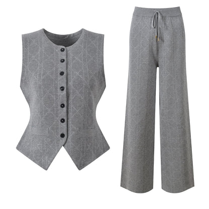 2025SS Women's Vest + trousers set THOM TREND