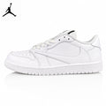 Air Jordan 1 Low All-white Unisex Sneakers DM7866-292 main product view