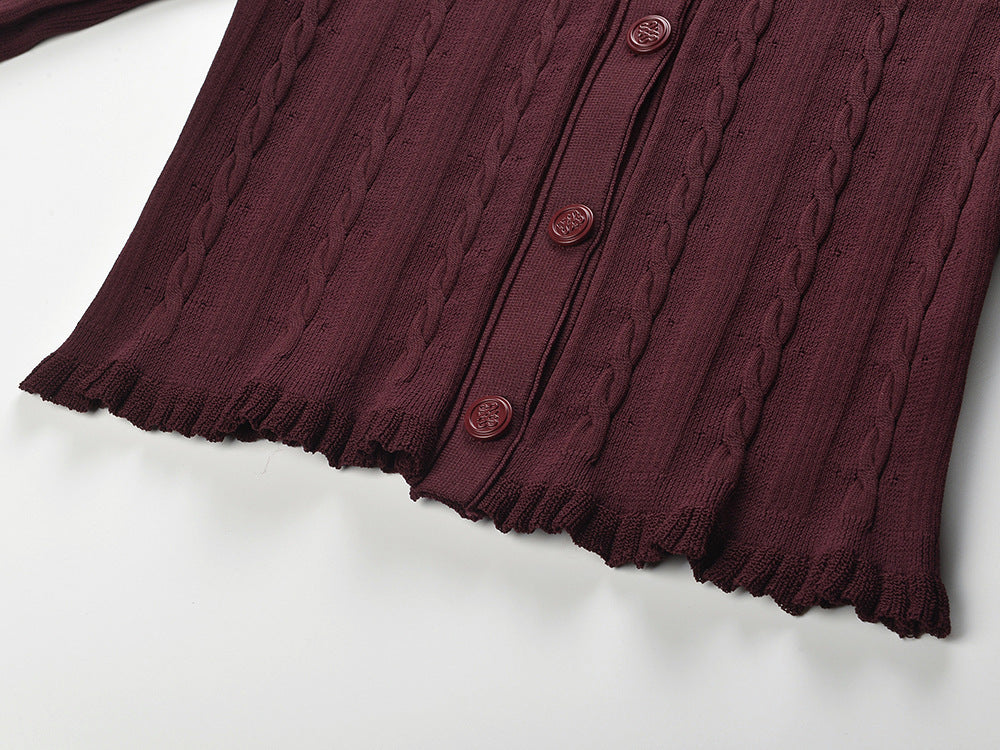 2025SS Women's hemp pattern set THOM TREND