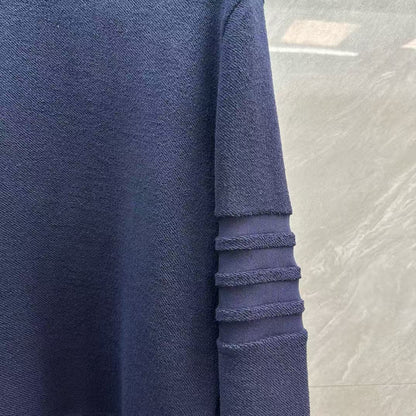 2025SS  Inside-out sweatshirt THOM TREND