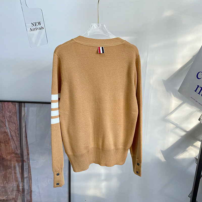 2025SS Knitted cardigan + sweatpants THOM TREND