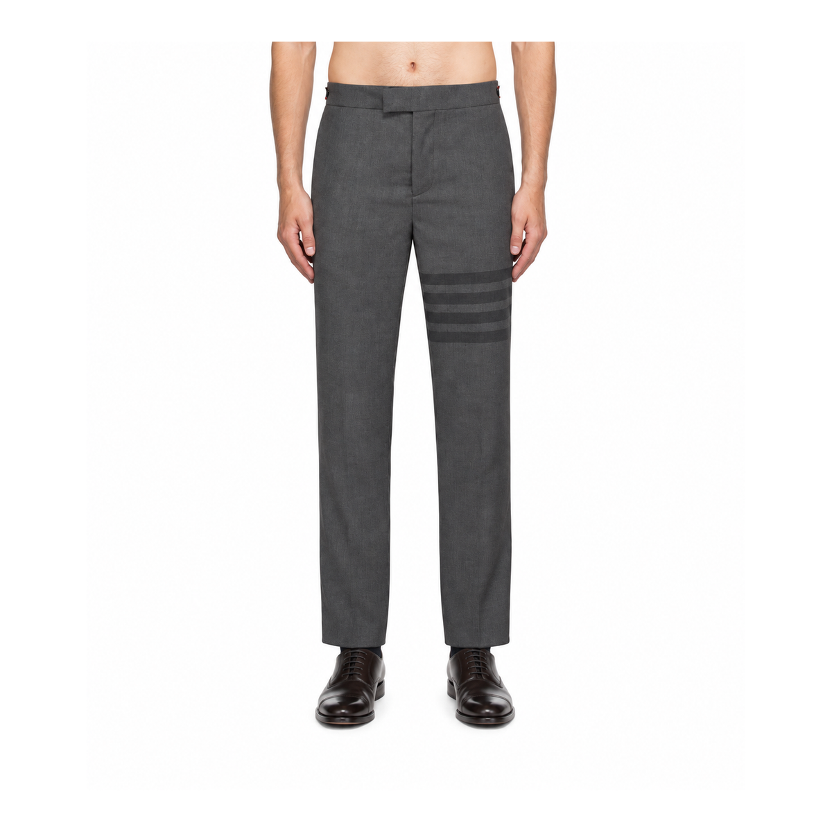 Thom Browne Style Four-Bar Pants - Main Image