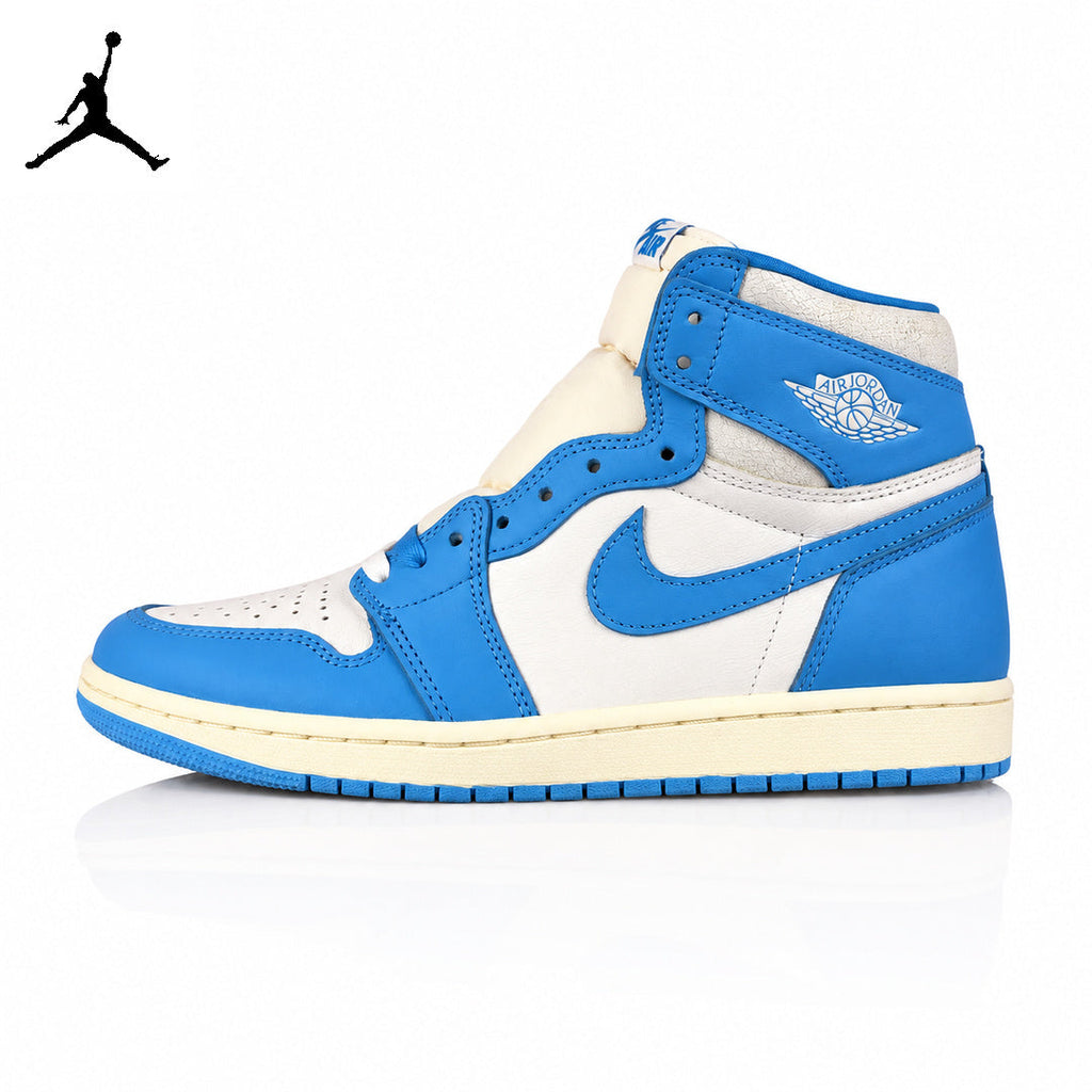 Air Jordan 1 High UNC Reimagined UNC Blue Unisex Sneakers DZ5485-402 main product view