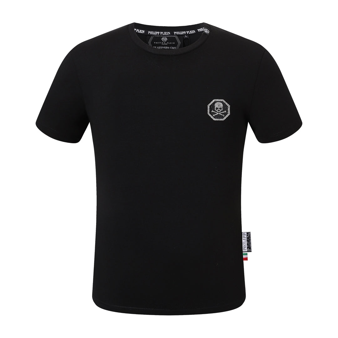 SOLO-Hot stamping Skull T-shirt SOLODSQ2