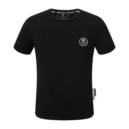 SOLO-Hot stamping Skull T-shirt SOLODSQ2