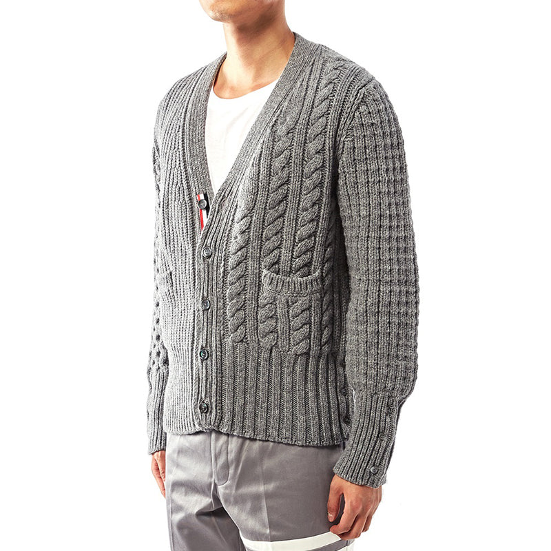 Men's Hoodies by Thom Browne, knitwear detail view