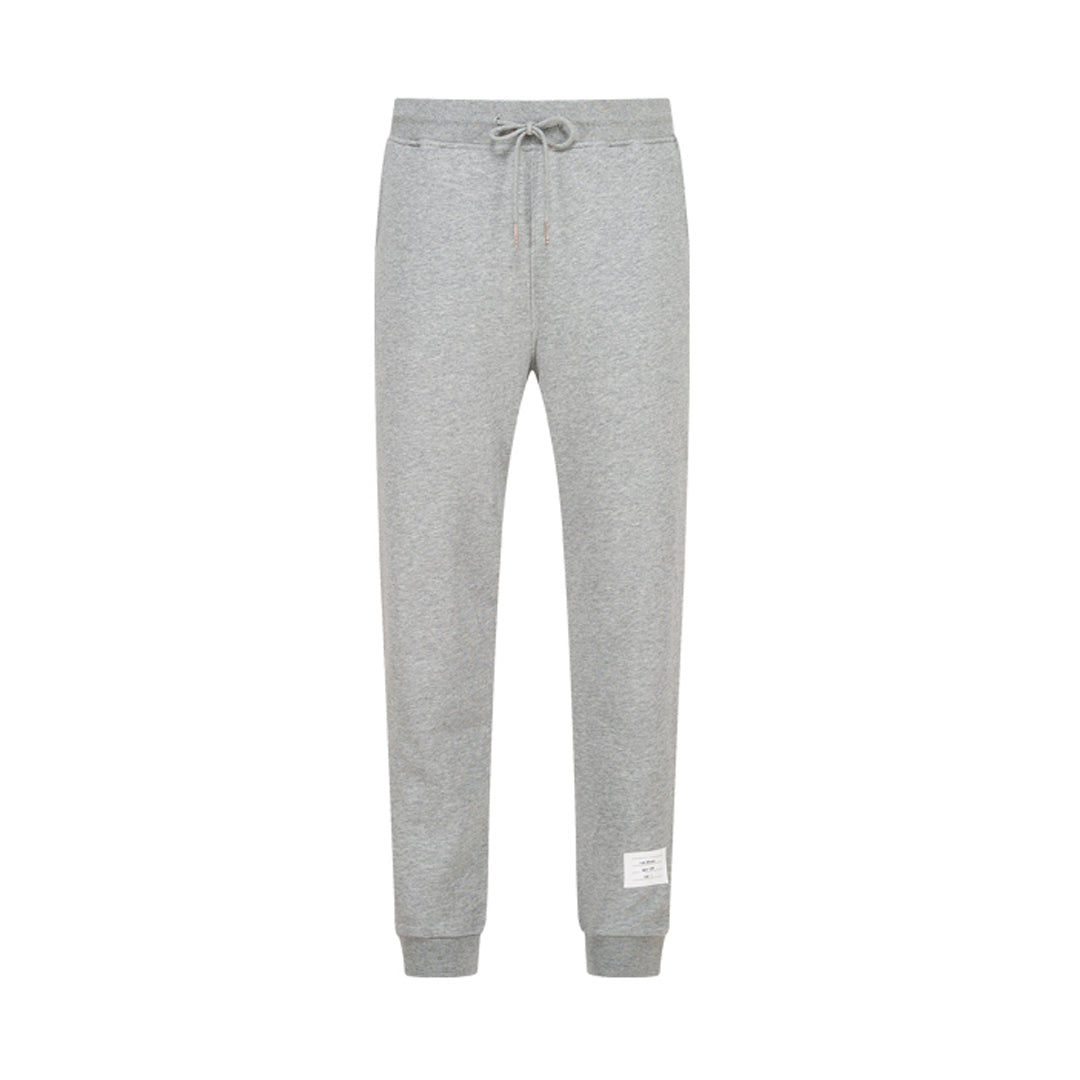 Thom Browne Style Unisex Casual Sweatpants with Signature Four-Bar Detail - Image 3