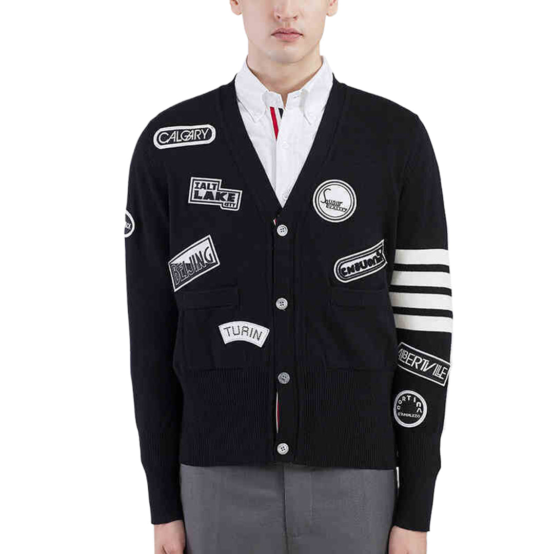 Men's Knitwear by Thom Browne, knitwear detail view