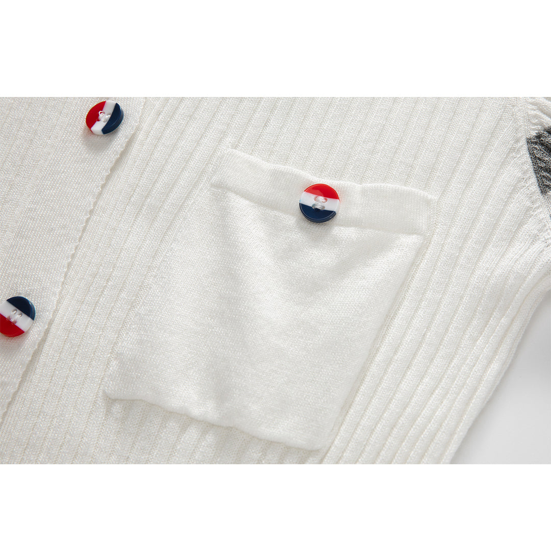 Women Color buckle POLO shirt - Image 5