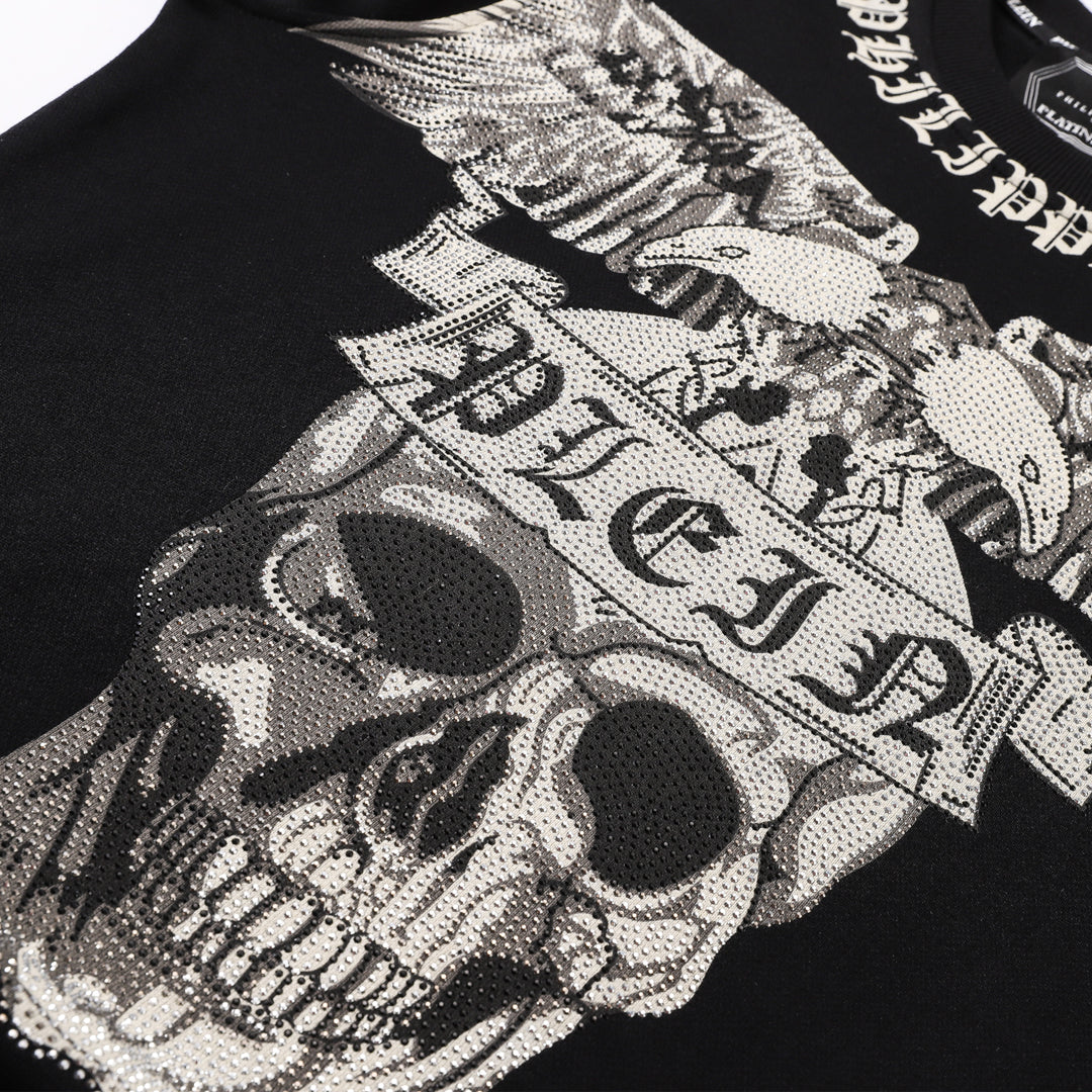 New-2025SS Unisex Black Hoodie SOLODSQ2