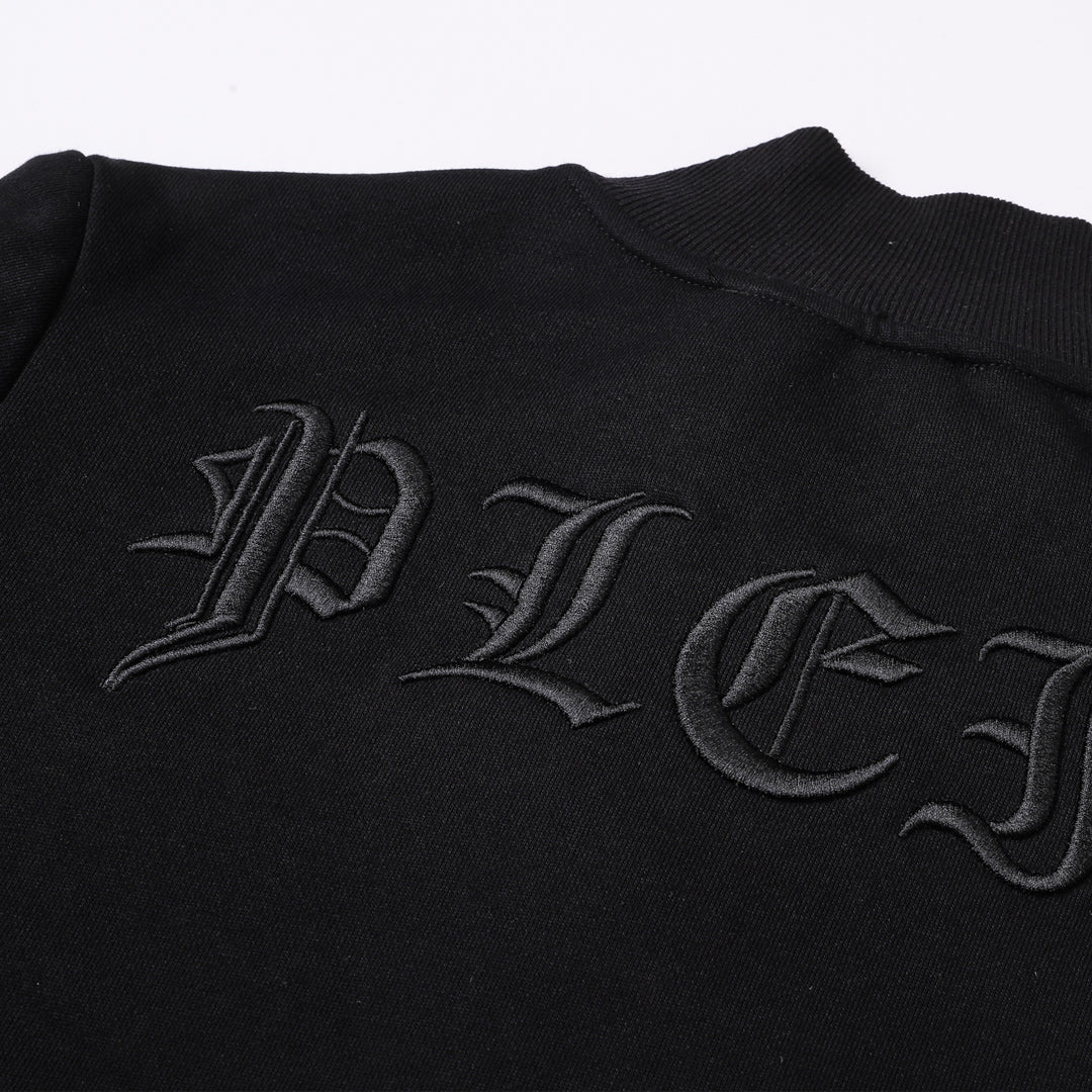 New-2025SS Unisex Black Hoodie SOLODSQ2