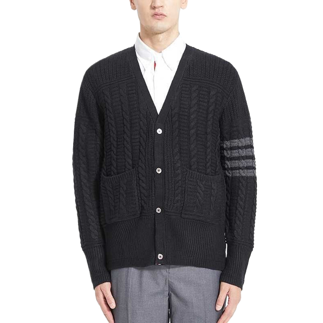 Men's Sweaters by Thom Browne, knitwear detail view