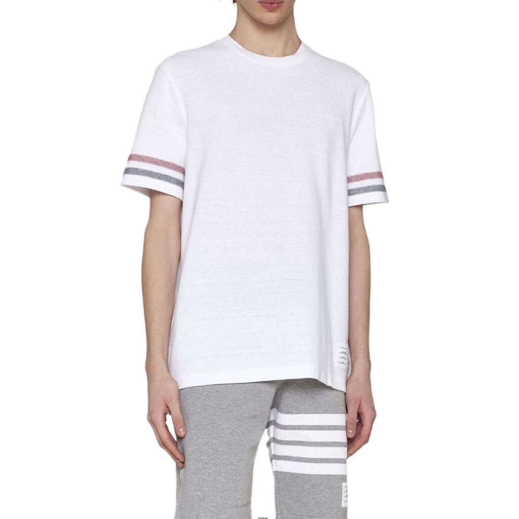 Men Cotton T-shirts by Thom Browne, product detail view