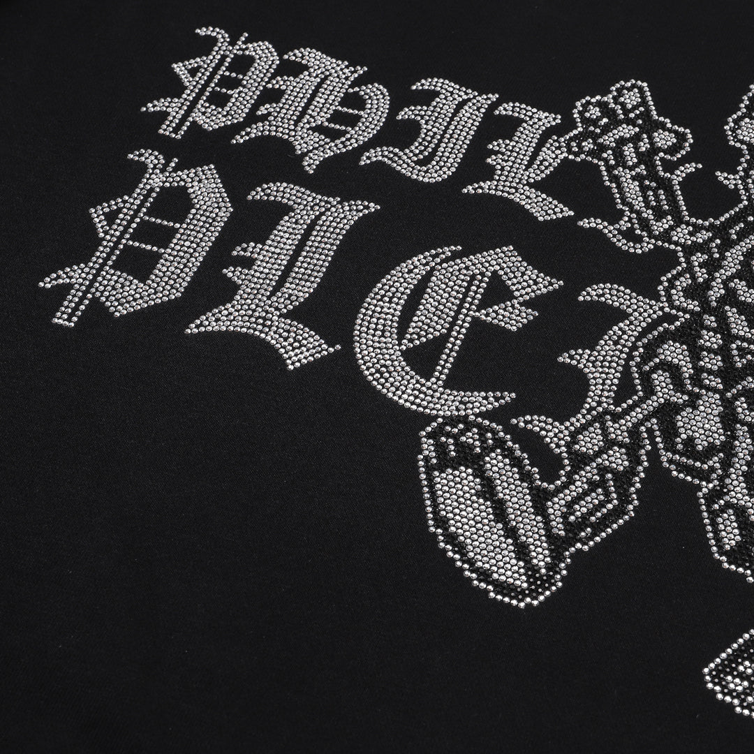 New-2025SS Unisex Black Hoodie SOLODSQ2