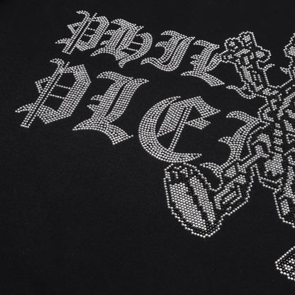 New-2025SS Unisex Black Hoodie SOLODSQ2