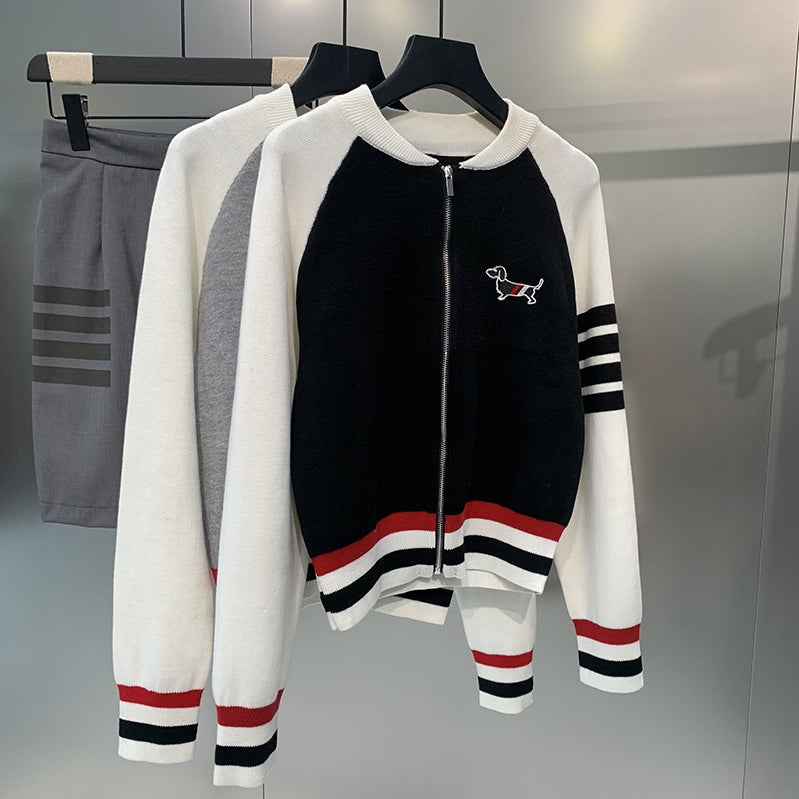 Puppy Zipper Cardigan - Image 8