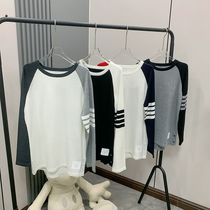 2025SS  Women's long-sleeved T-shirt THOM TREND