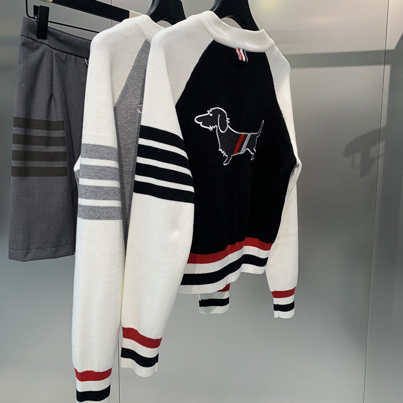 Puppy Zipper Cardigan - Image 9