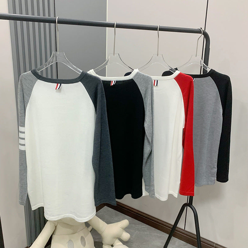 2025SS  Women's long-sleeved T-shirt THOM TREND