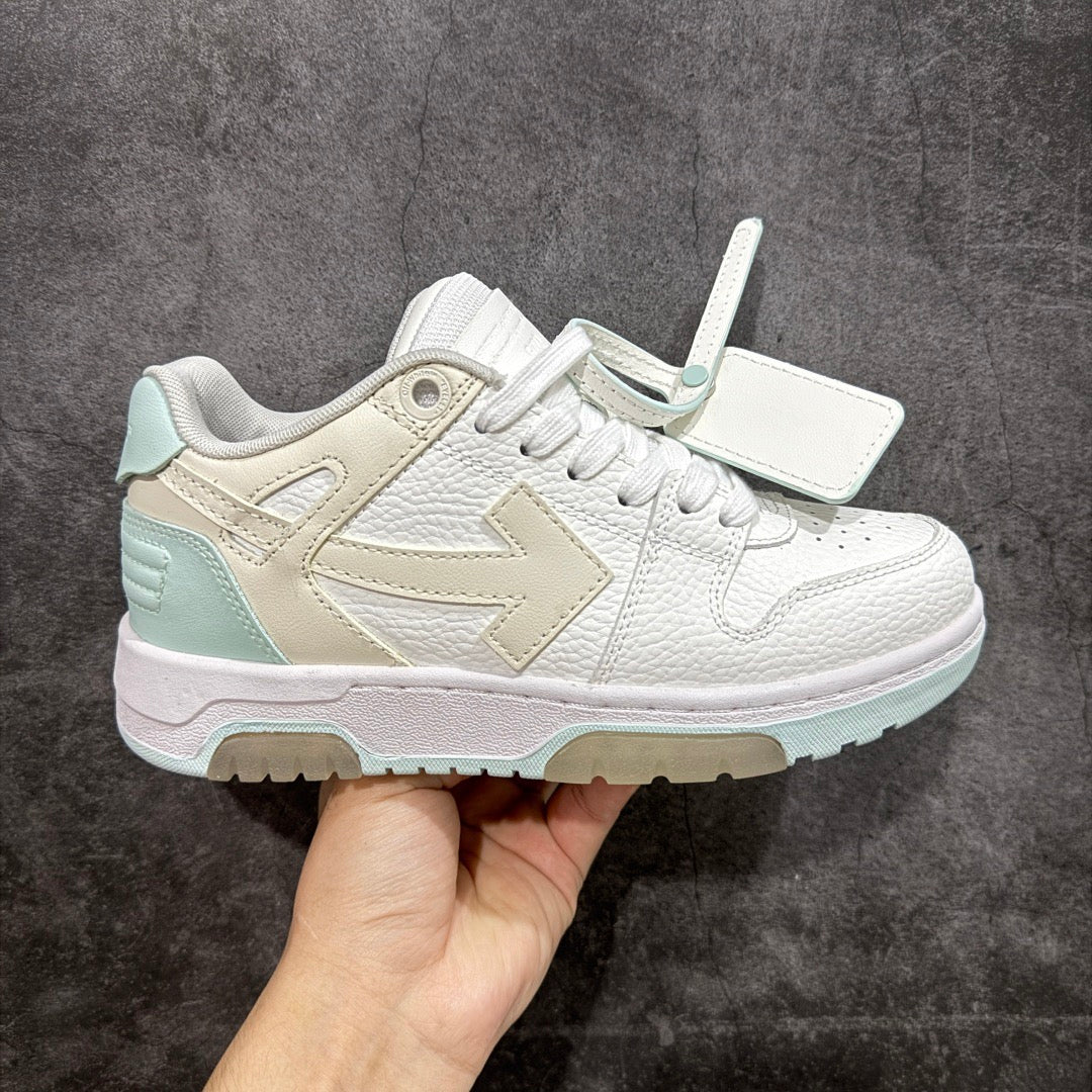 OFF-Whlte Arrow logo leather Sports shoes#16 4-Bar