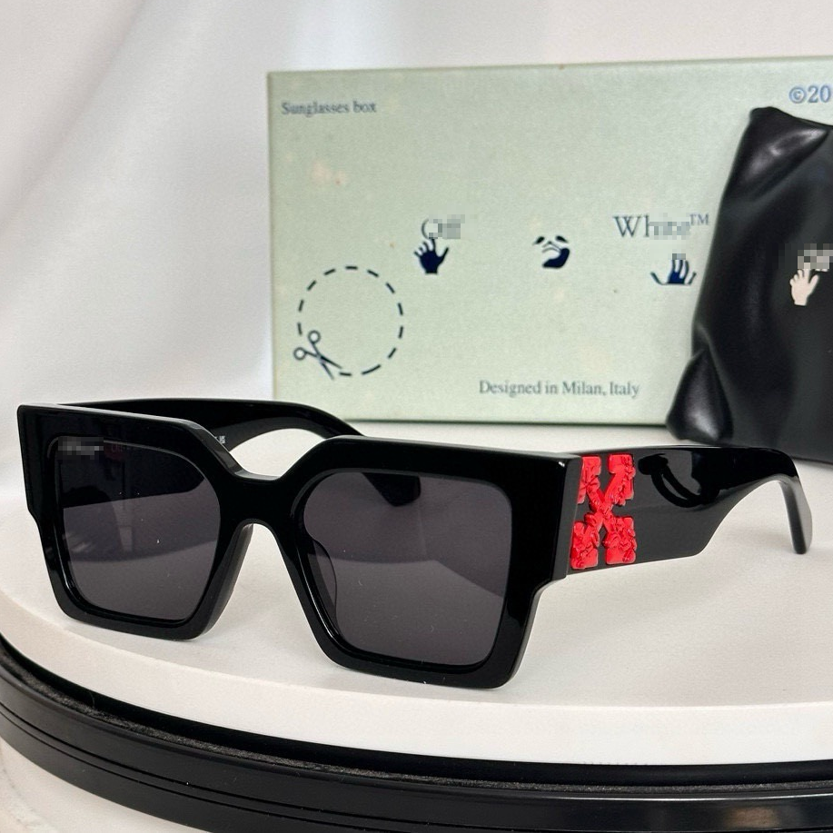OFF-Whlte Arrow logo sunglasses#003 4-Bar