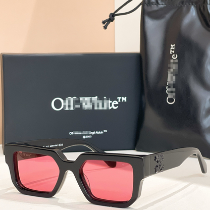OFF-Whlte Arrow logo sunglasses#146 4-Bar