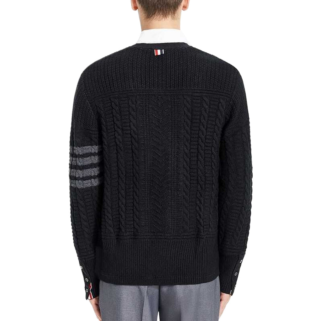 Men's Sweaters by Thom Browne, knitwear detail view