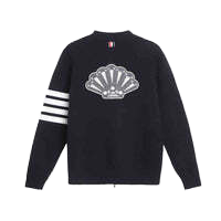 Animal Knitwear Outerwear by Thom Browne, garment detail view