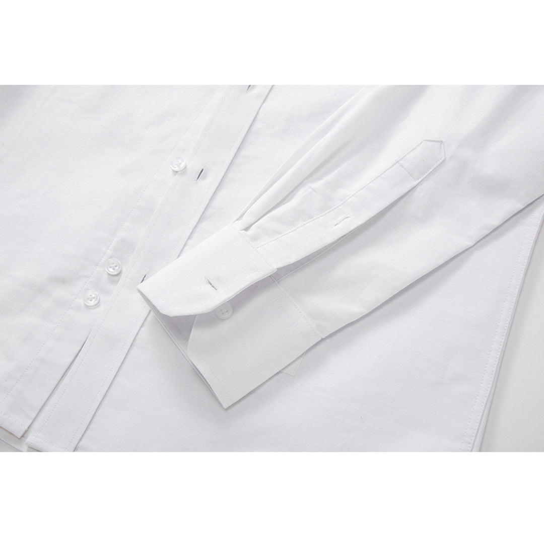 Men's Dolphin shirt by Thom Browne, shirt detail view