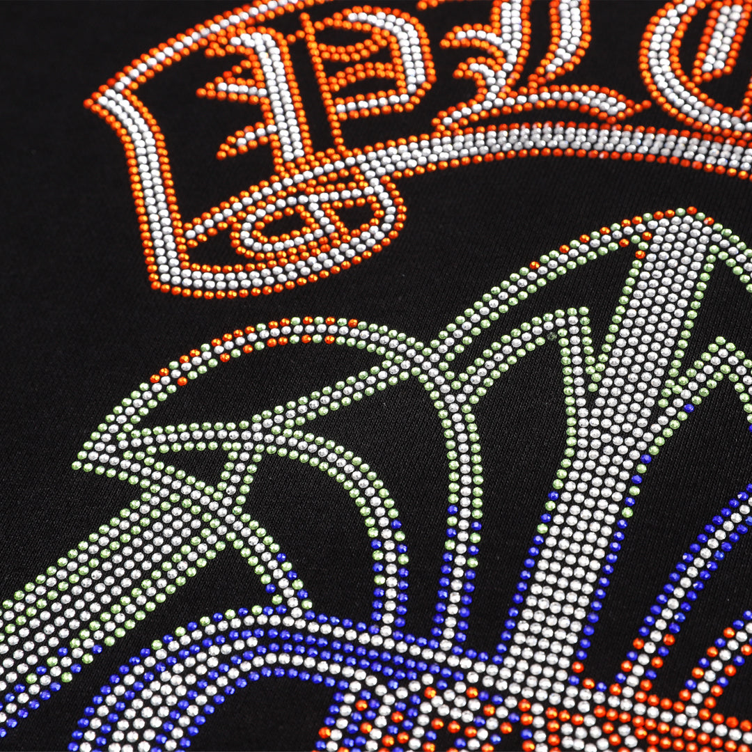 New-2025SS Unisex Black Hoodie SOLODSQ2