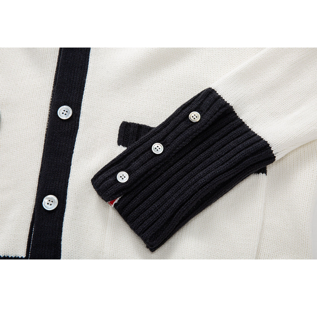 Men's Casual Knitwear by Thom Browne, knitwear detail view