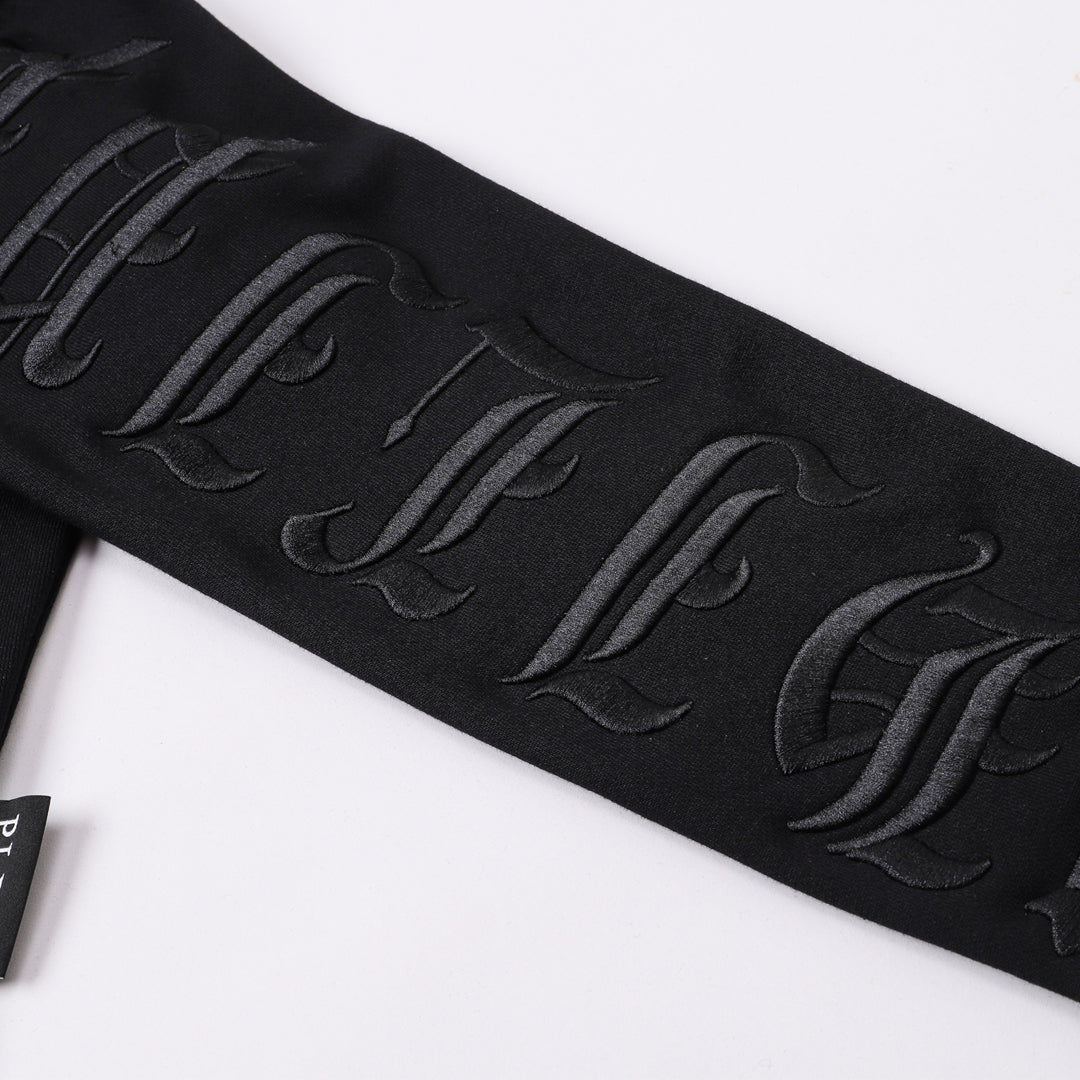 New-2025SS Unisex Black Hoodie SOLODSQ2