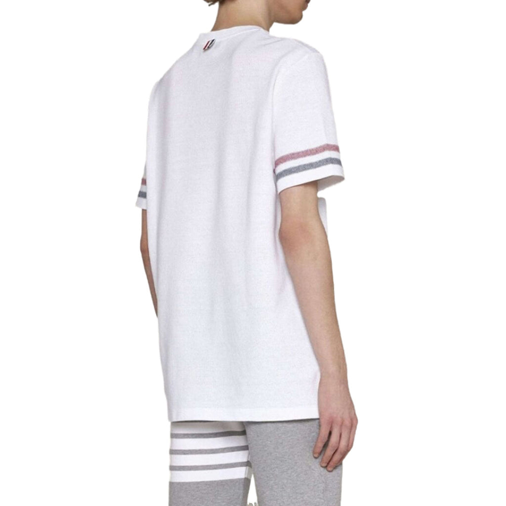 Men's Cotton T-shirts by Thom Browne, product detail view
